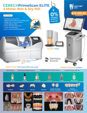 CEREC Primescan + MCXL Mill (Wet/Dry) + SpeedFire - $79,900.00