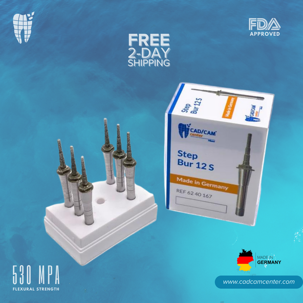 Dentsply Sirona CEREC Inlab MC XL - Burs - Step bur 20 Dentsply Sirona CEREC Inlab MC XL - Burs - Step bur 20