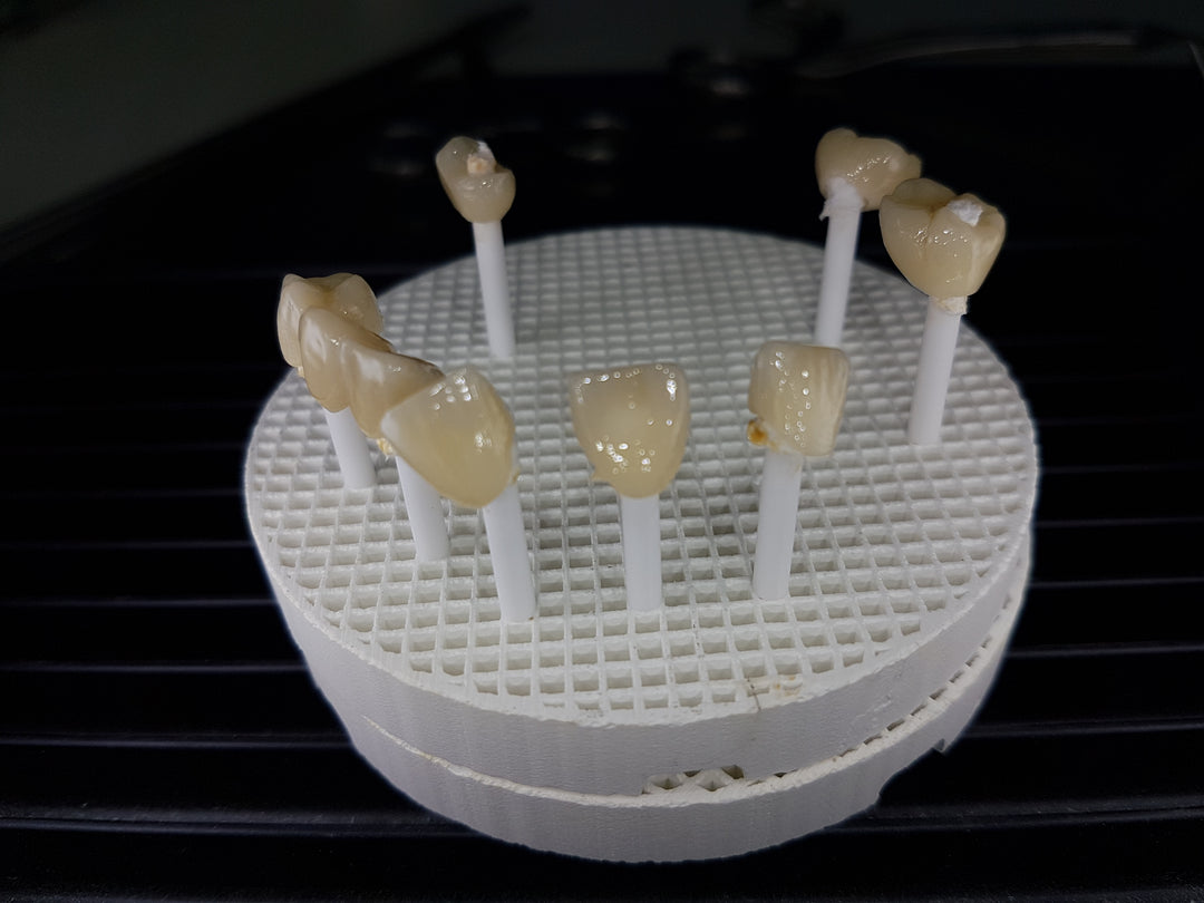 Honeycomb Firing Tray - Stainless Steel Pins - Dental Creations, Ltd