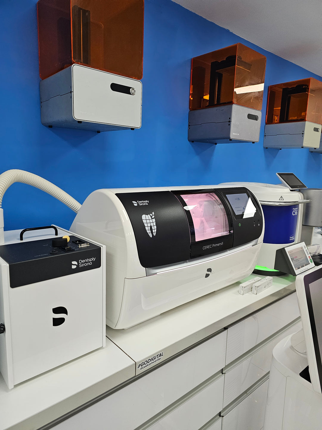 CEREC® Primescan - Primemill Milling Unit - Speedfire Furnace