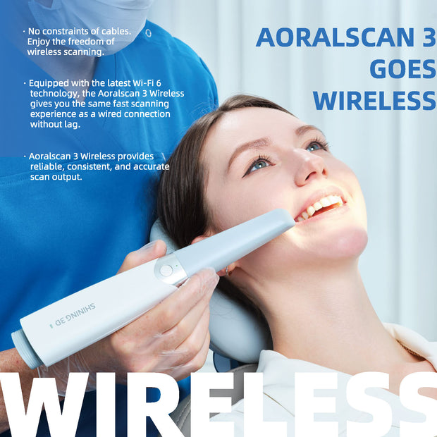 Shining 3D Aoralscan 3 Wireless - $15,990 or $199 Month