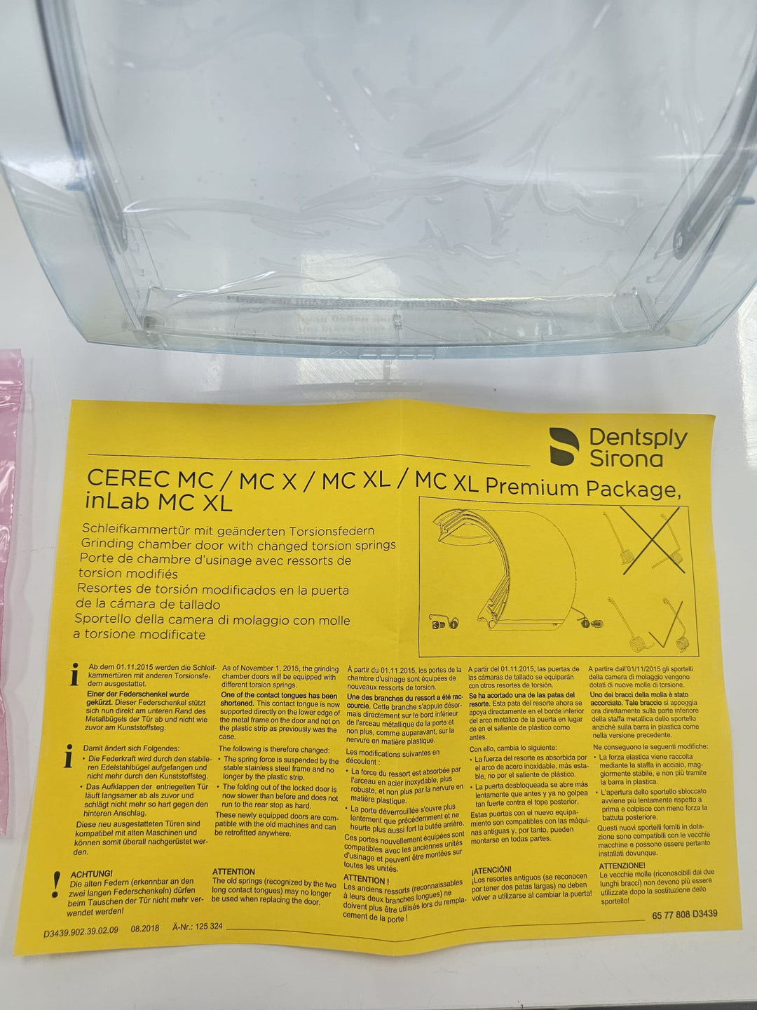 New CEREC MCXL Milling Chamber Door #6706530 - $895.00