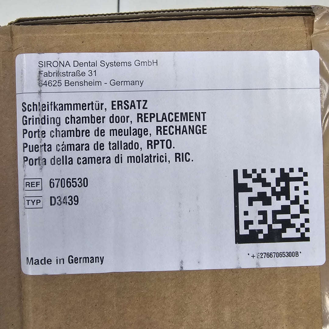 New CEREC MCXL Milling Chamber Door #6706530 - $795.00