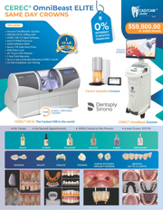 CEREC Omnibeast + MCXL (Dry Mill) + SpeedFire - $59,900.00